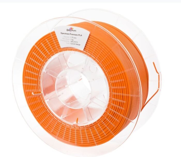 Spectrum 3D Filament / PLA Premium / 1,75mm / Carrot Orange / Orange / 1kg - Image 2