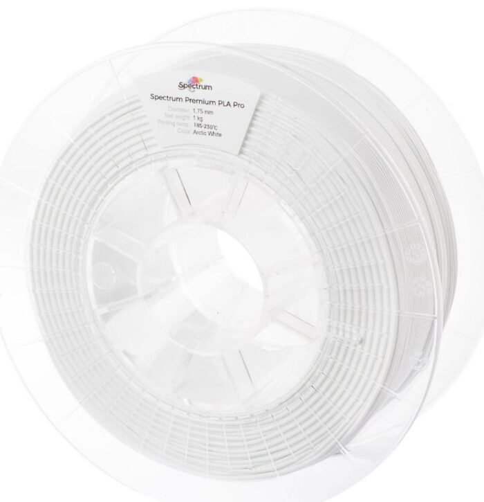 Spectrum 3D Filament / PLA Pro / 1,75mm / Arctic White / Weiß / 1kg - Image 2
