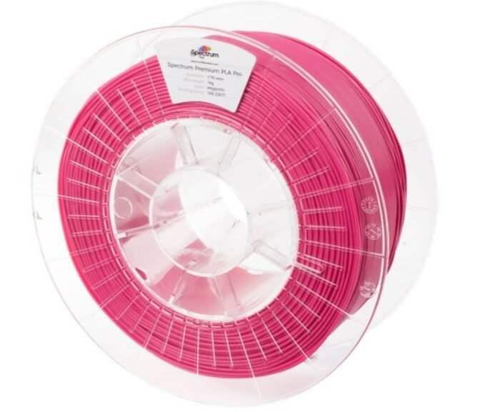 Spectrum 3D Filament / PLA Pro / 1,75mm / Magenta / Pink Rosa / 1kg - Image 2
