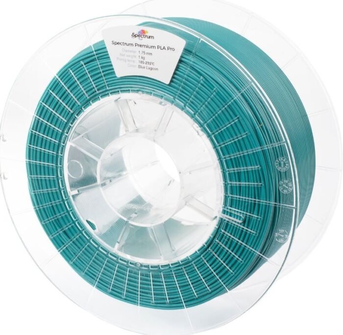 Spectrum 3D Filament / PLA Pro / 1,75mm / Blue Lagoon / Blau / 1kg - Image 2
