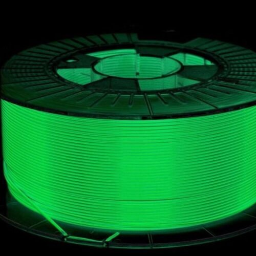 Spectrum 3D Filament / PLA Glow in the Dark / 1,75mm / grün / 0,5kg