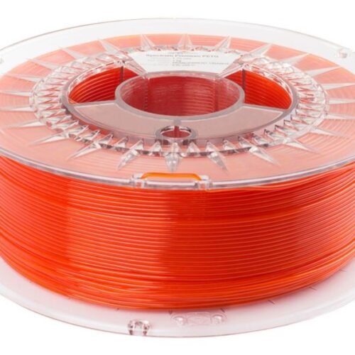 Spectrum 3D Filament / PET-G Premium / 1,75mm / Transparent Orange / Orange Durchsichtig / 1kg