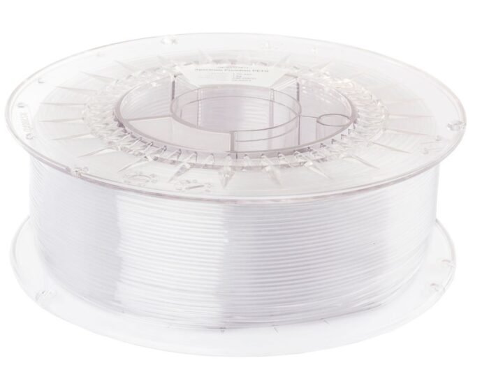 Spectrum 3D Filament / PET-G Premium / 1,75mm / Glassy / Durchsichtig Glasig / 1kg