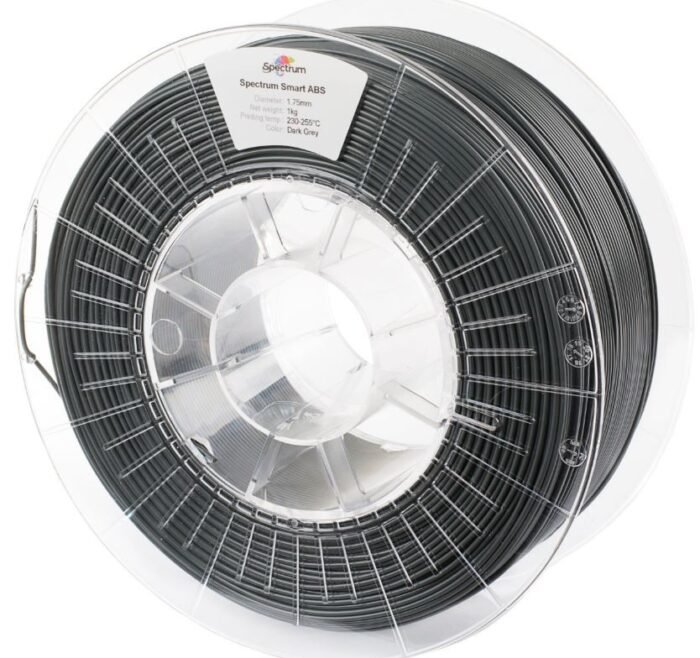 Spectrum 3D Filament / ABS Smart / 1,75mm / Dark Grey / Dunkelgrau / 1kg - Image 2
