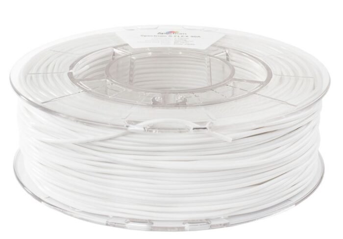 Spectrum 3D Filament / TPU S-Flex 90A / 1,75mm / Polar White / Weiß / 0,25kg