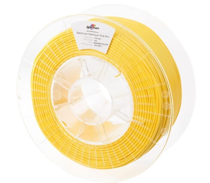 Spectrum 3D Filament / TPU S-Flex 90A / 1,75mm / Bahama Yellow / Gelb / 0,25kg - Image 2