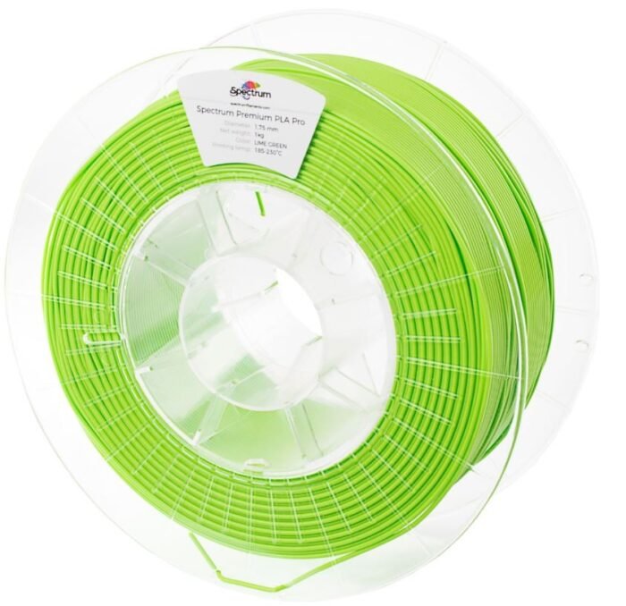 Spectrum 3D Filament / TPU S-Flex 90A / 1,75mm / Lime Green / Grün / 0,5kg - Image 2