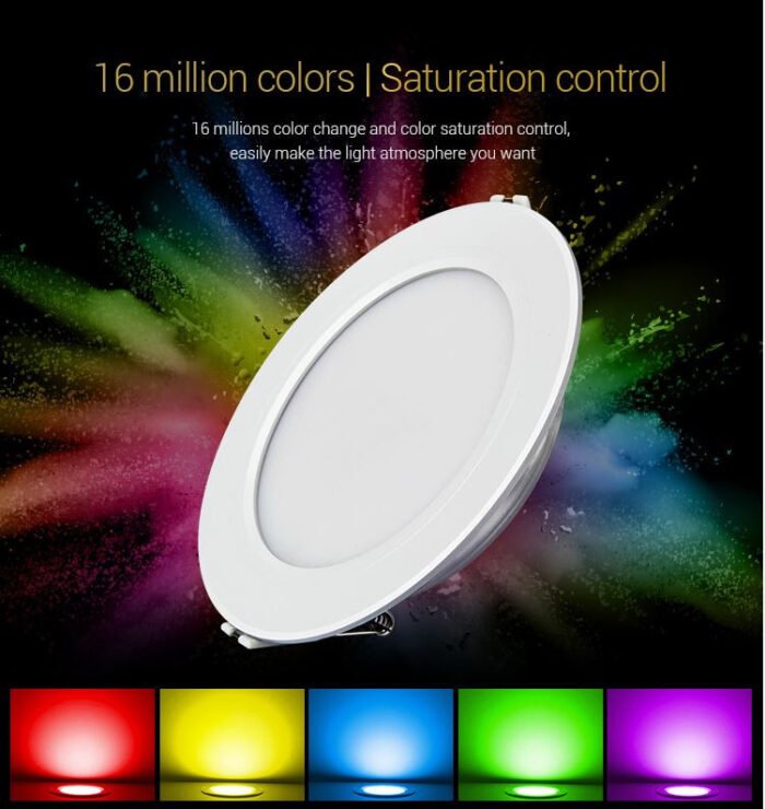 Synergy 21 LED Panel Rund 9W RGB-WW mit Funk und WLAN *Milight/Miboxer* - Image 5