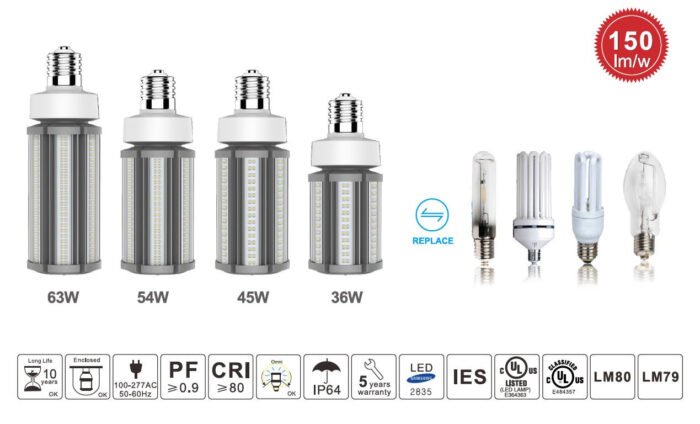 Synergy 21 LED HID Corn Retrofit E27 360° 36W nw mit ii - Image 2