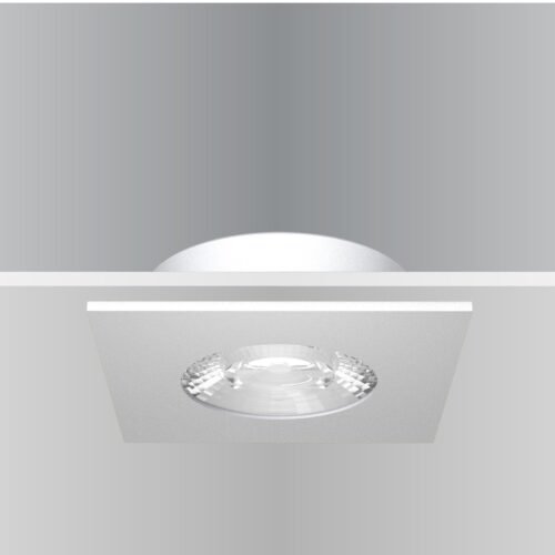 Synergy 21 LED Deckeneinbauspot Helios weiß, quadratisch, neutralweiß