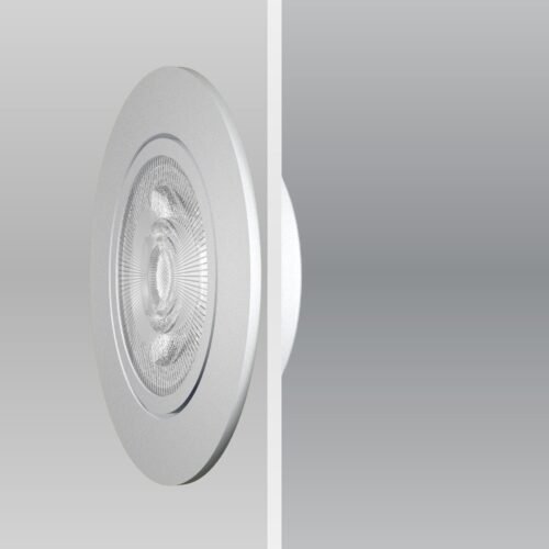Synergy 21 LED Deckeneinbauspot Helios silber, rund+schwenkbar, neutralweiß