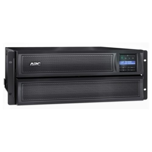 APC USV Smart, X, 2200VA, 9,8min., ext.Runtime, 19"/Tower, 4HE, LCD, mit Netzwerkkarte,