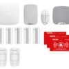 AJAX HUB 2 PLUS - Funk Alarmanlage SET 3, Weiss