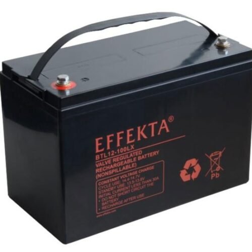 Effekta zbh. Akku 12V/100Ah(LX), 10-Jahre Lebenserwartung