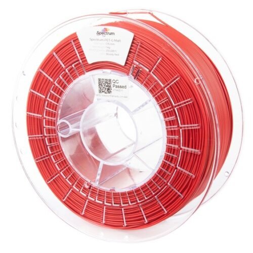 Filament Spectrum · PET-G MATT · BLOODY RED (RAL 3020) · 1.75mm · 1kg