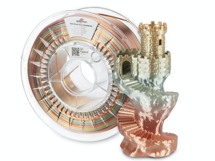 Spectrum Filament · PLA SILK Rainbow · ANCIENT · 1.75mm · 1kg