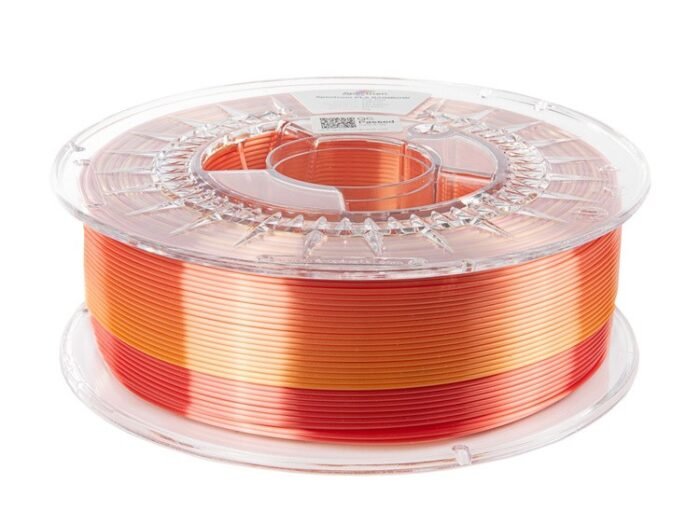 Spectrum Filament · PLA SILK Rainbow · FIRE RED · 1.75mm · 1kg - Image 3