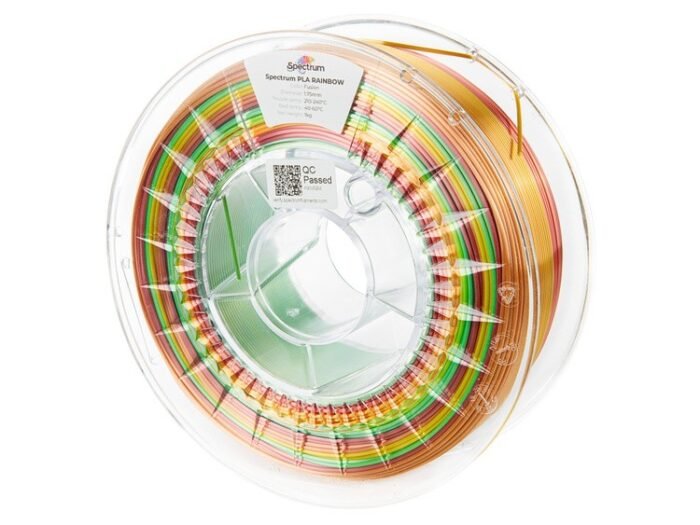 Spectrum Filament · PLA SILK Rainbow · FUSION · 1.75mm · 1kg - Image 2
