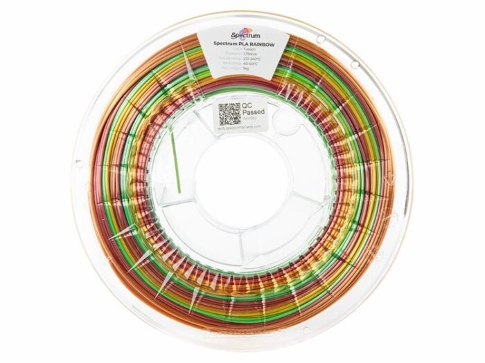 Spectrum Filament · PLA SILK Rainbow · FUSION · 1.75mm · 1kg - Image 3