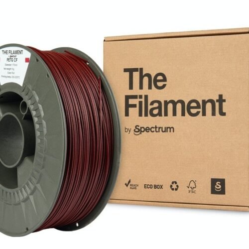 The Filament · PETG CF · RED · 1.75mm · 1kg