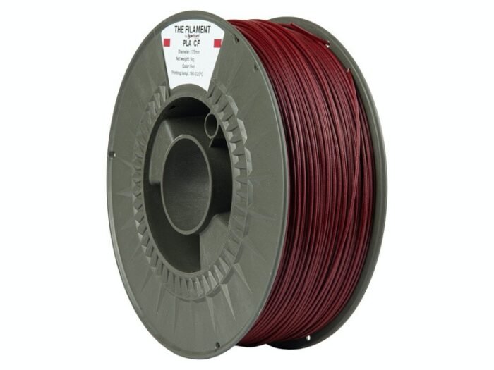 The Filament · PLA CF · RED · 1.75mm · 1kg - Image 2