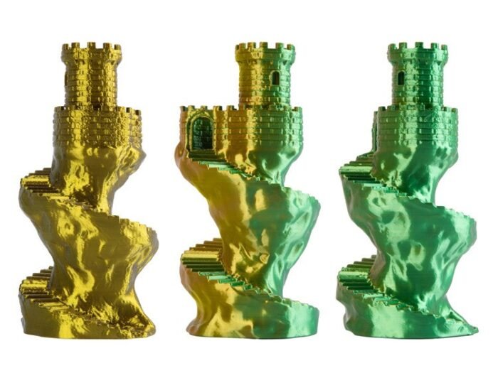 Filament Spectrum · PLA Magic SILK · AMBER LEAF · 1.75mm · 1kg - Image 2