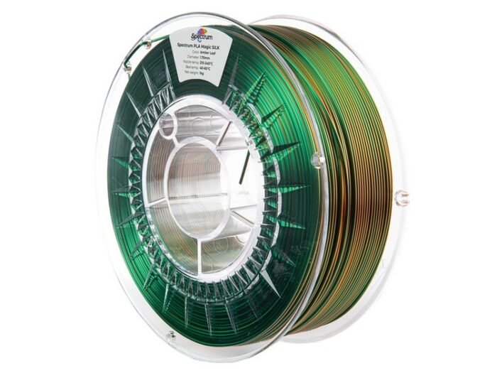 Filament Spectrum · PLA Magic SILK · AMBER LEAF · 1.75mm · 1kg - Image 3