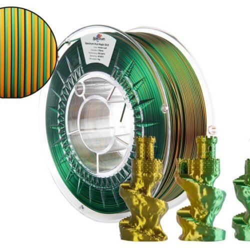 Filament Spectrum · PLA Magic SILK · AMBER LEAF · 1.75mm · 1kg