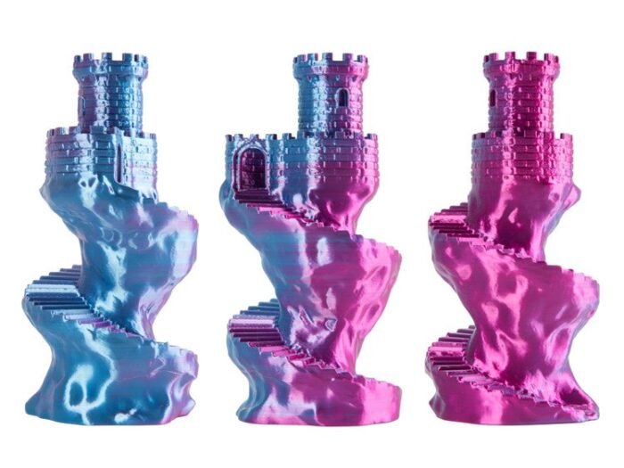 Filament Spectrum · PLA Magic SILK · AURORA BLOOM · 1.75mm · 1kg - Image 2