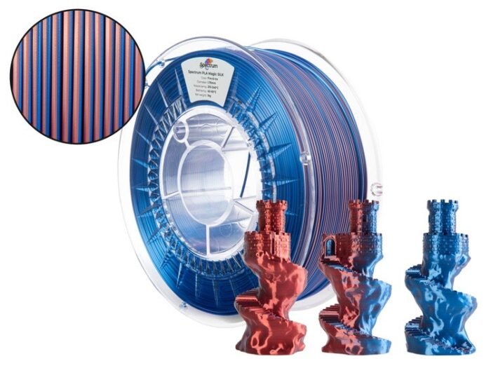 Filament Spectrum · PLA Magic SILK · FIRE & ICE · 1.75mm · 1kg