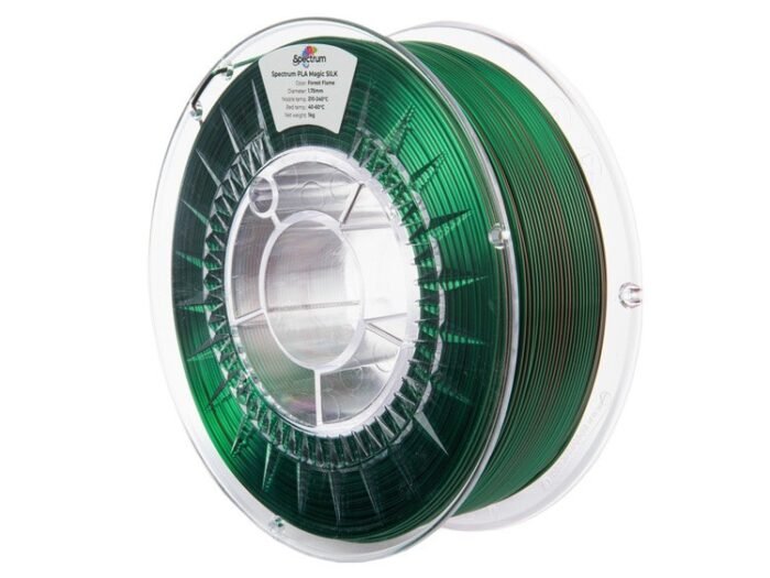 Filament Spectrum · PLA Magic SILK · FOREST FLAME · 1.75mm · 1kg - Image 4