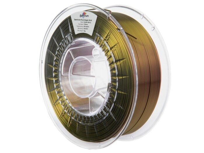 Filament Spectrum · PLA Magic SILK · GOLDEN BERRY · 1.75mm · 1kg - Image 3