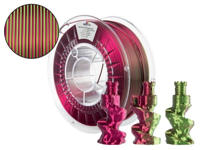 Filament Spectrum · PLA Magic SILK · MAGENTA BLOSSOM · 1.75mm · 1kg - Image 2
