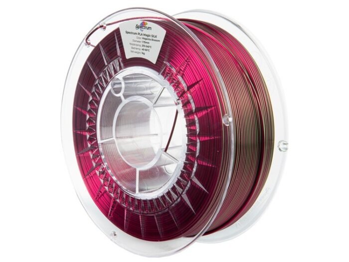 Filament Spectrum · PLA Magic SILK · MAGENTA BLOSSOM · 1.75mm · 1kg - Image 3