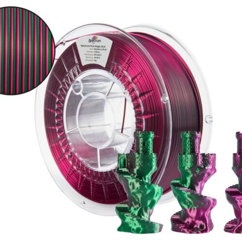 Filament Spectrum · PLA Magic SILK · RASPBERRY BLUSH · 1.75mm · 1kg