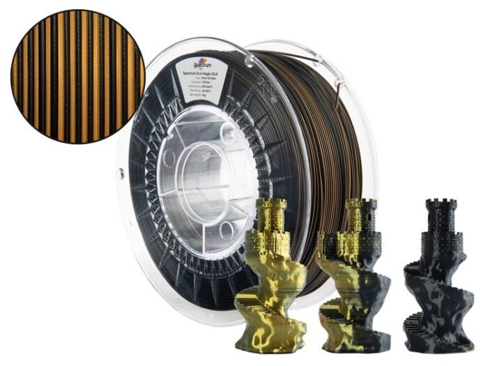 Filament Spectrum · PLA Magic SILK · SOLAR ECLIPSE · 1.75mm · 1kg - Image 2