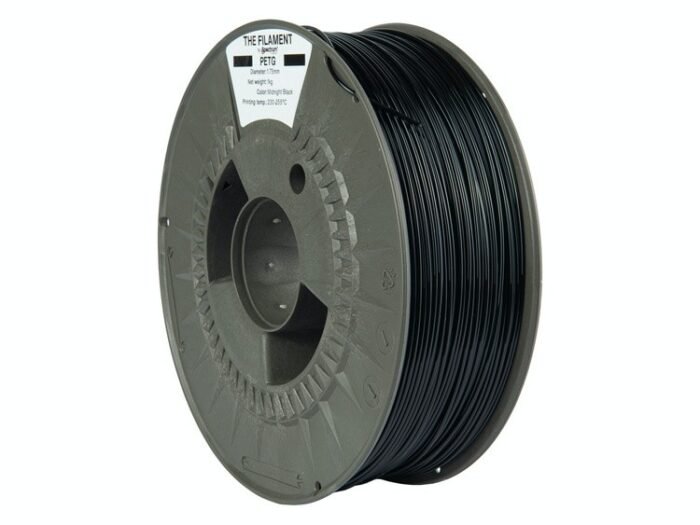 The Filament · PETG · MIDNIGHT BLACK · 1.75mm · 1kg - Image 2