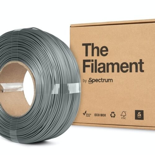 The Filament · ReFill PETG · SILVER ALUMINIUM · 1.75mm · 1kg
