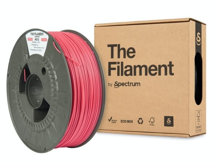 The Filament · PETG · STRAWBERRY PINK · 1.75mm · 1kg - Image 3