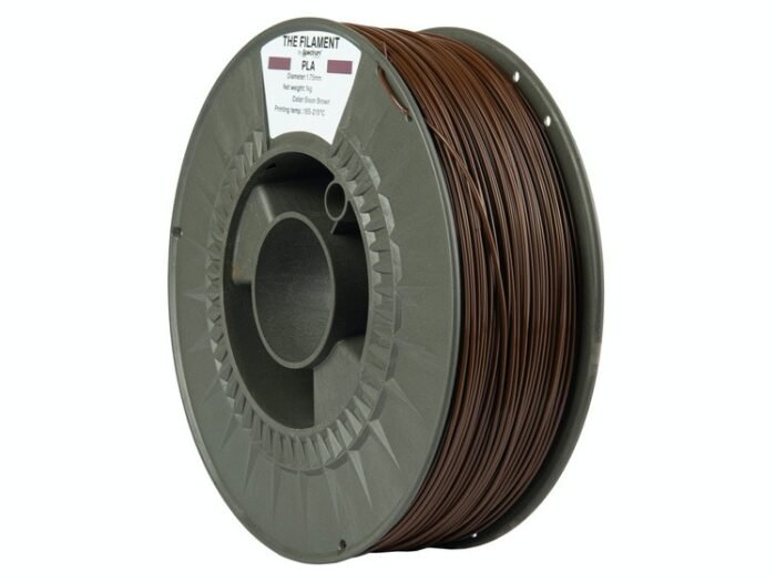 The Filament · PLA · BISON BROWN · 1.75mm · 1kg - Image 2