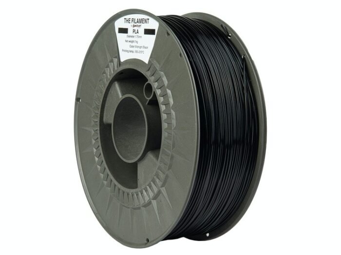The Filament · PLA · MIDNIGHT BLACK · 1.75mm · 1kg - Image 2