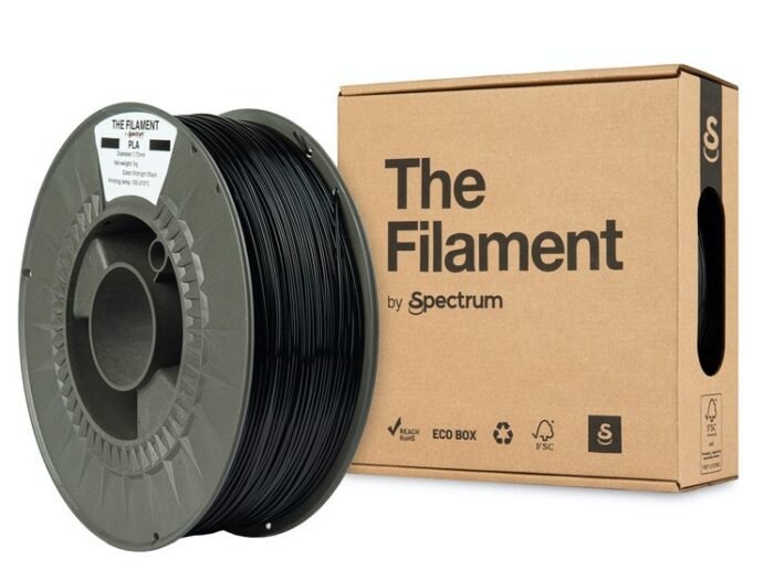 The Filament · PLA · MIDNIGHT BLACK · 1.75mm · 1kg