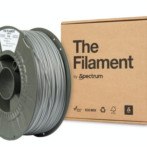 The Filament · PLA · SILVER ALUMINIUM · 1.75mm · 1kg