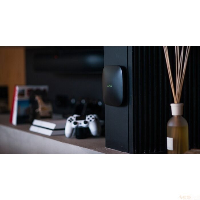AJAX HUB 2 PLUS - Funk Alarmanlage, 2x4G-GSM, GPRS, WiFi, LAN, Schwarz - Image 6