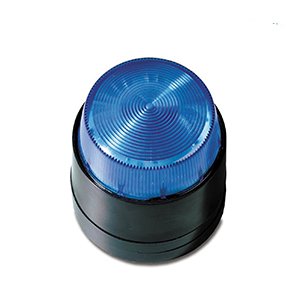 UTC Fire & Security - Blitzleuchte, Blau, 12V
