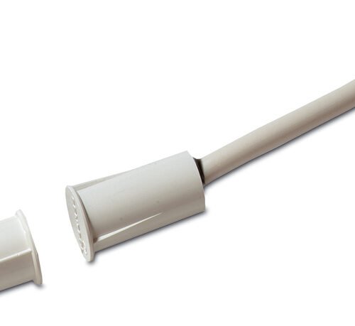Einbau Magnetkontakt Snap-In, weiß, 2m Kabel, EN2