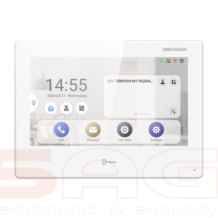 Hikvision - 7"Android IP Innenstelle, WiFi