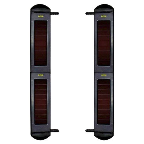 Infrarot-Solar-Barriere-Melder - Komplett Drahtlos | 4 Strahlen - Reichweite des Signals bis zu 1000m - Maximale Reichweite. Erk