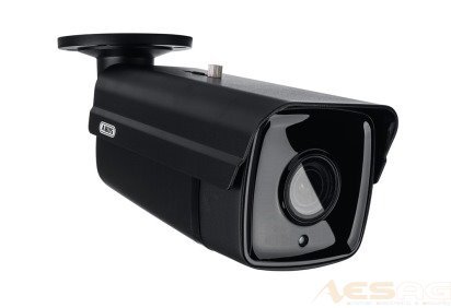 ABUS IP Tube 8 MPx (4K, 2.8 - 12 mm) T/N IR PoE IP67 IK10 Schwarz