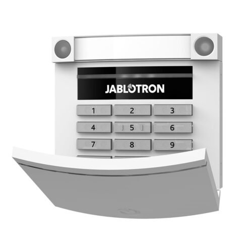 Jablotron BUS-Bedienteil mit Codetastatur und Leser, weiß